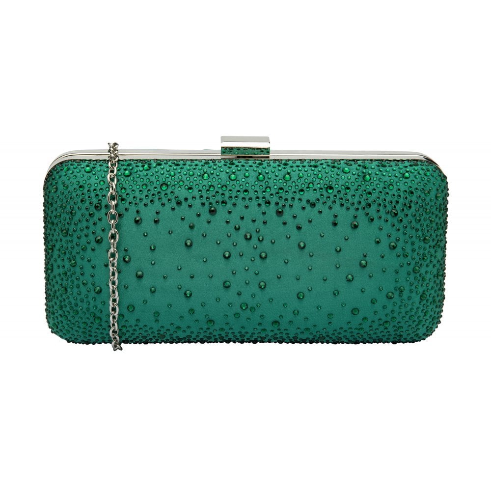 Mirabel bag to match Lotus Occasion Wear Sandal Bernadett EMERALD uls377