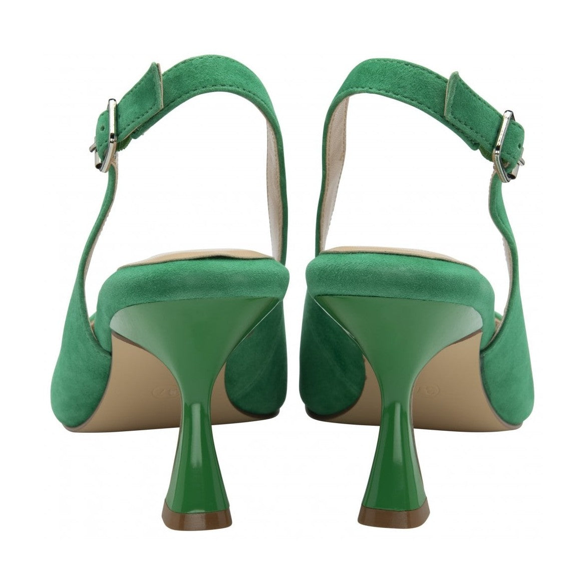 Lotus Occasion Wear Shoe Delfina ULS459 Classic Stiletto Heel Shoe Suede GREEN