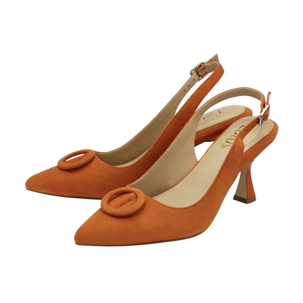 Lotus Occasion Wear Shoe Delfina ULS459 Classic Stiletto Heel Shoe Suede