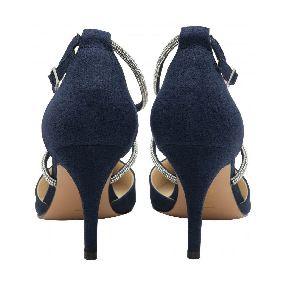Lotus Occasion Wear court shoe Elissa ULS563 with Stiletto Heel NAVY