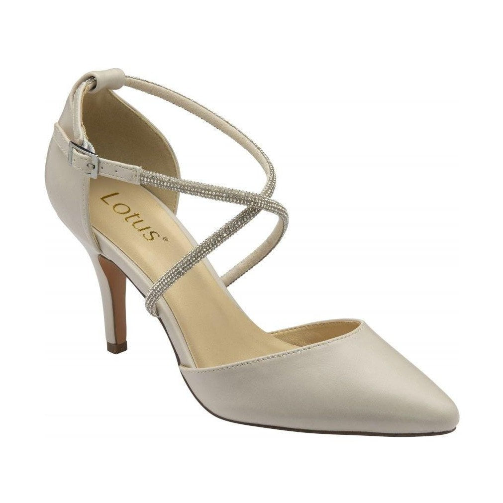 Lotus Occasion Wear court shoe Elissa ULS563 stiletto heel NUDE