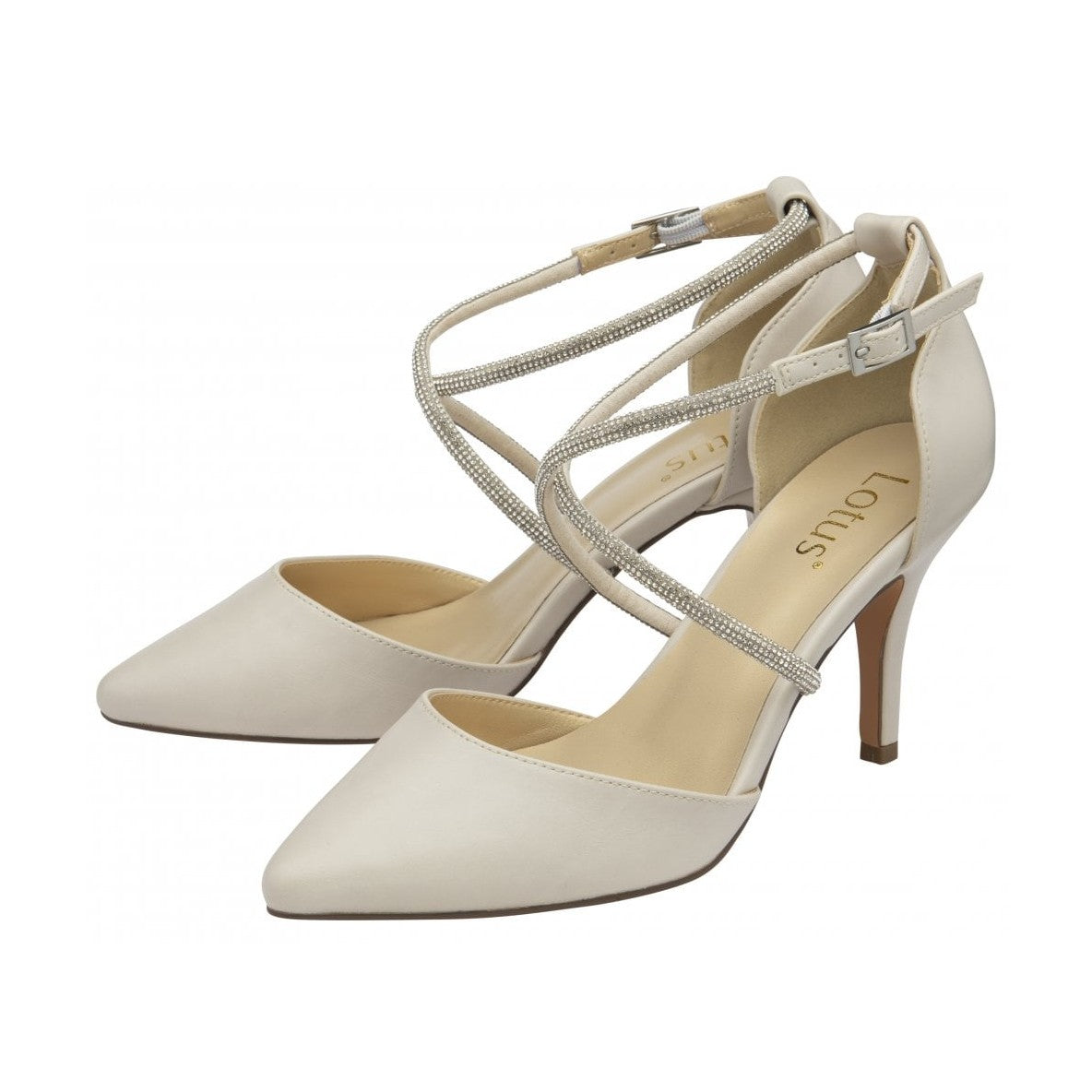Lotus Occasion Wear court shoe Elissa ULS563 stiletto heel NUDE
