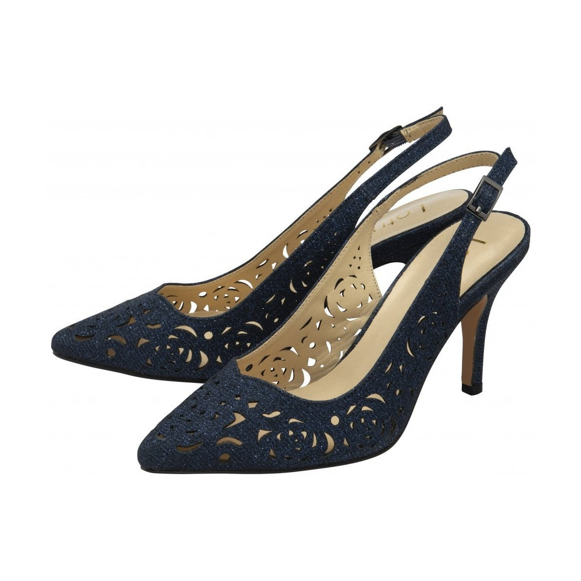 Lotus Occasion Wear Shoe Marisol ULS561 NAVY .