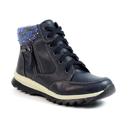 Lunar Ankle Boot Waterproof with zip Buttermere NAVY GLB115 BL