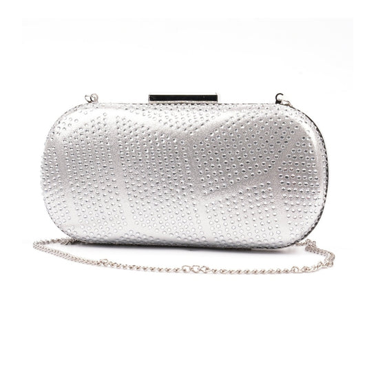 Lunar Francie Silver Gemstone Bag To Match Francie Shoe ZLR524