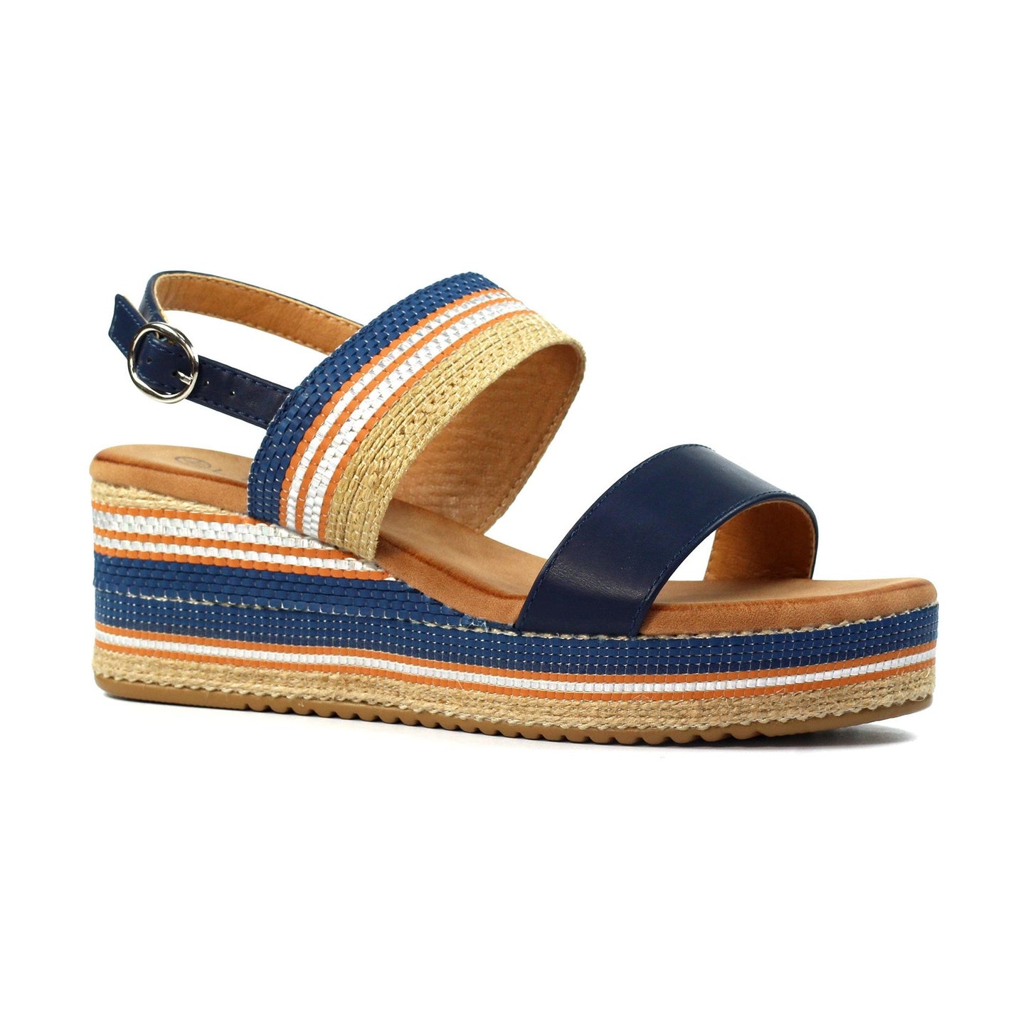 Lunar Casual Platform Sandal Fay NAVY JLY240BL