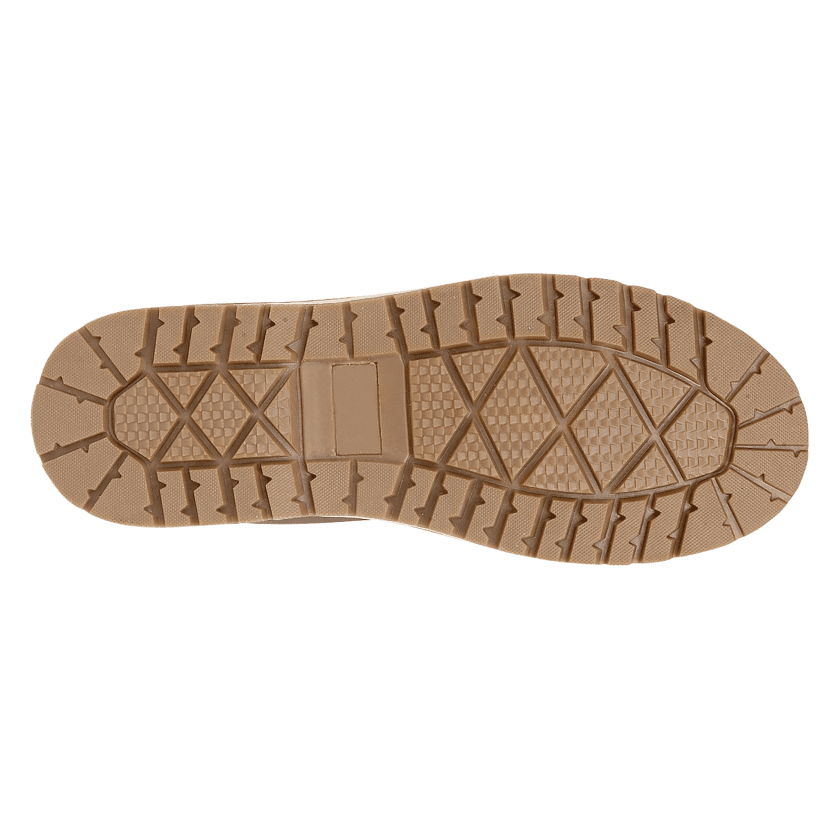 Route 21 M113 BROWN Faux Leather 6 Eyelet Ankle Boot