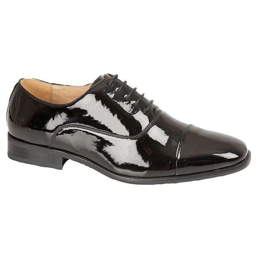 Goor M291AP Black Patent Dress Shoes
