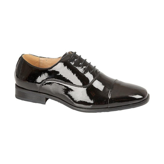 Goor M291AP Black Patent Dress Shoes