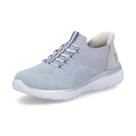 Rieker M5066 BLUE Hands Free Slip On Trainer M5066-30