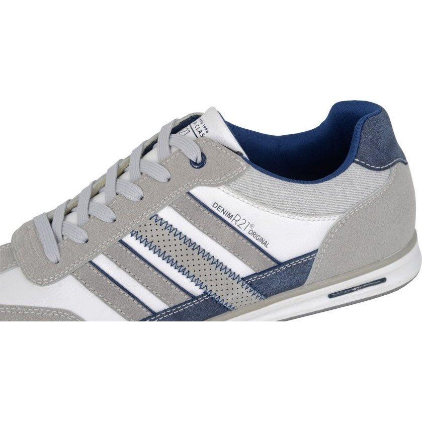 Route 21 M540 WHITE Memory Foam Casual Shoe