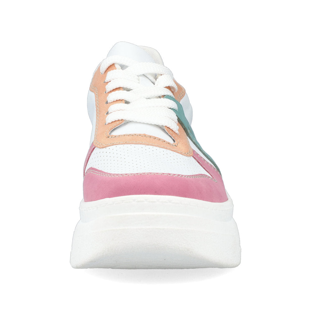 Rieker Platform Trainer M7814-90 WHITE MULTI