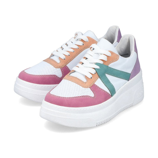 Rieker Platform Trainer M7814-90 WHITE MULTI