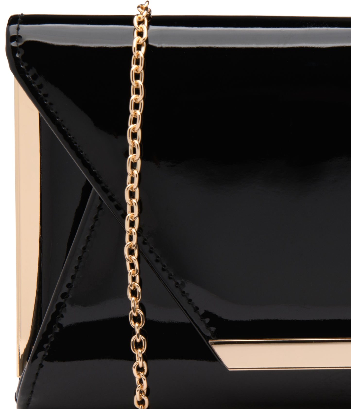 Lotus Bag to match Aubrey Martha BLACK PAT ULG057