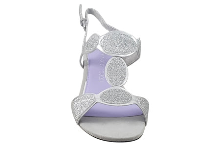 Marco Tozzi 28231 Block Heel Dress Sandal SILVER 28231