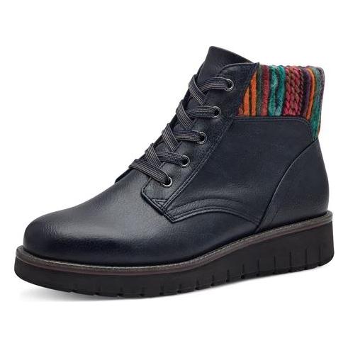 Marco Tozzi Boot 25229-41 Ankle boot with lace and zip NAVY 25229-41