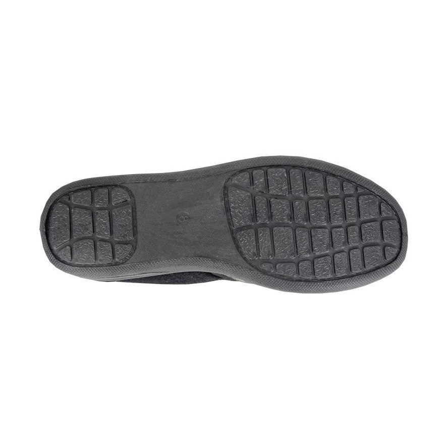 Mens Full Slipper Kevin in Black MS466