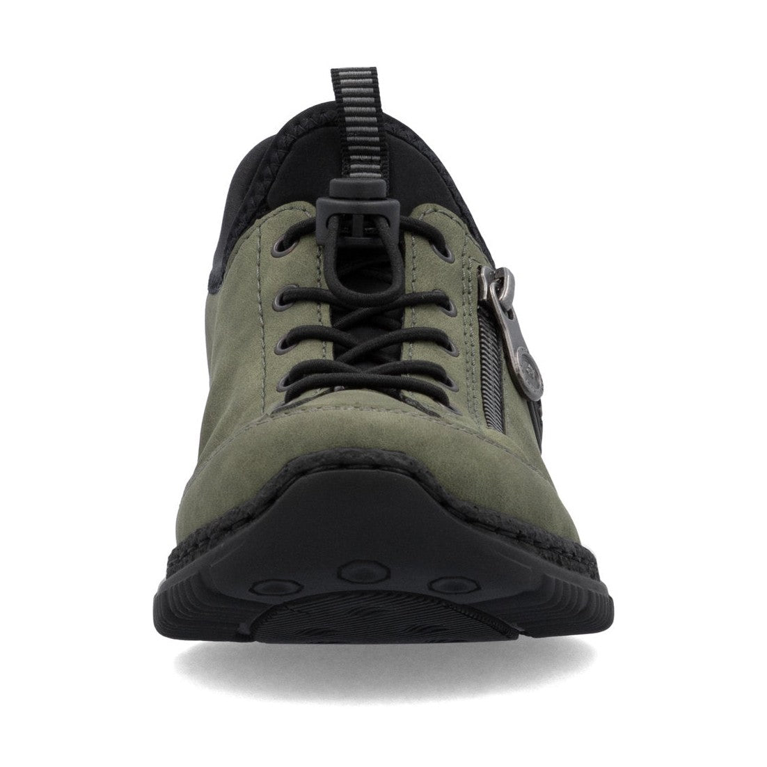 Rieker N3267 GREEN Slip On Casual Shoe N3267-52