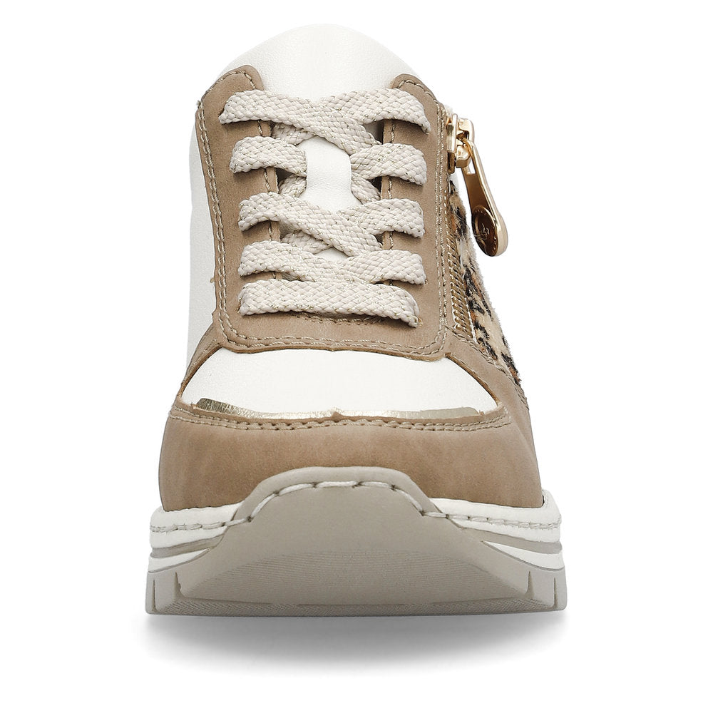 Rieker Smart Wedge Trainer N8308-64 BEIGE COMBO