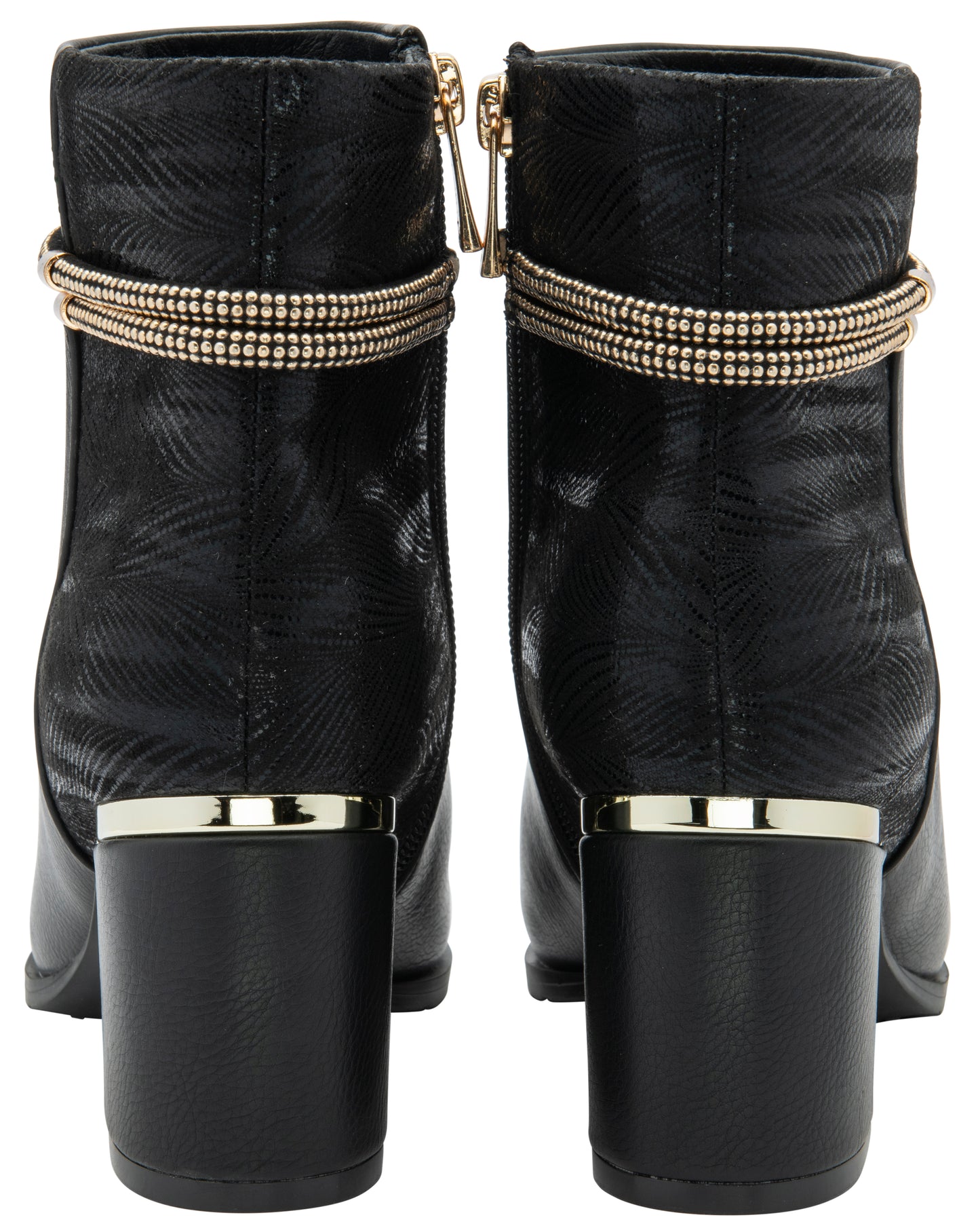 Lotus Boot Nerinda Classic Smart Heeled Ankle Boot BLACK PAT ULB415