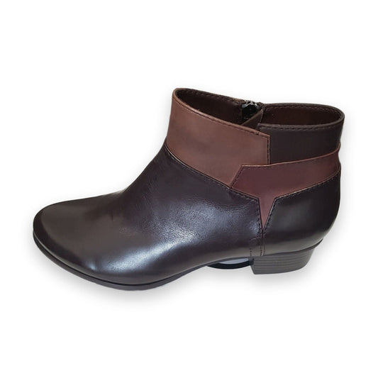 Regardez le ciel Stefany 379 Brown Combination Ankle Boot