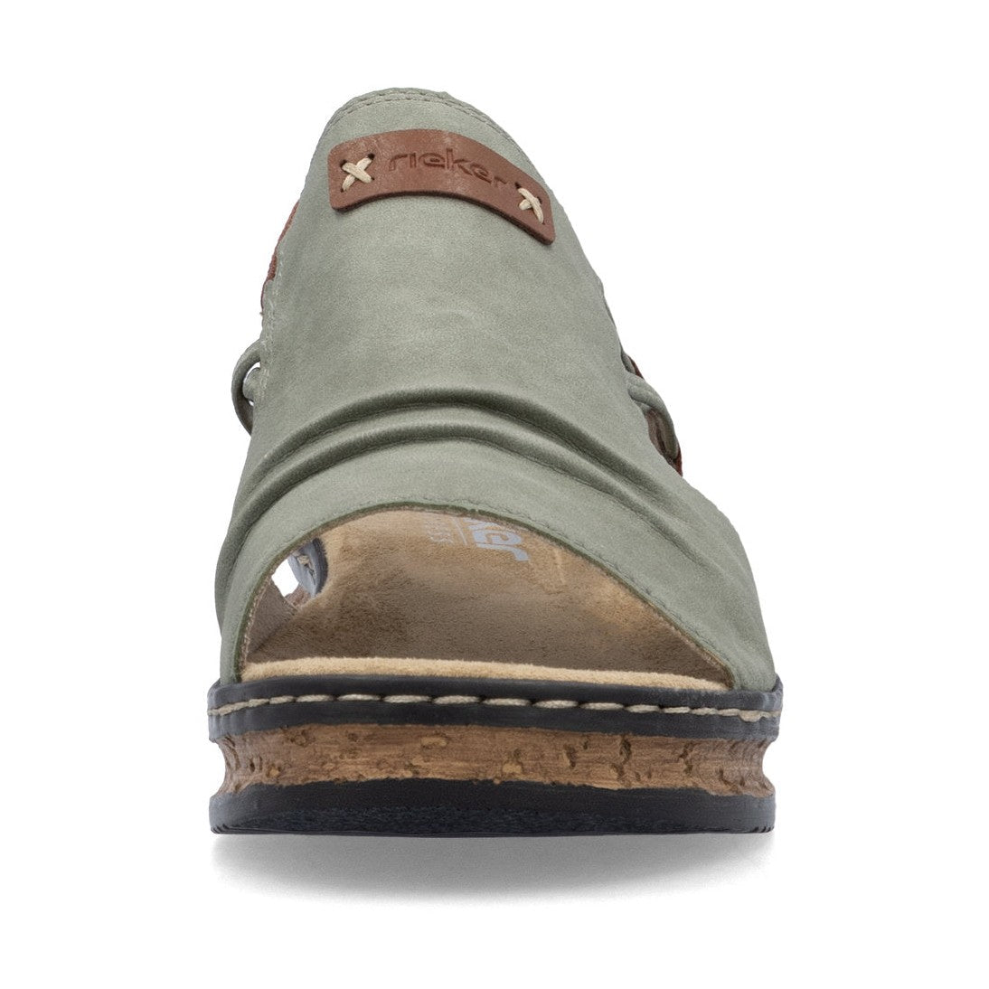 Rieker Casual Wedge Sandal 62962-52 GREEN
