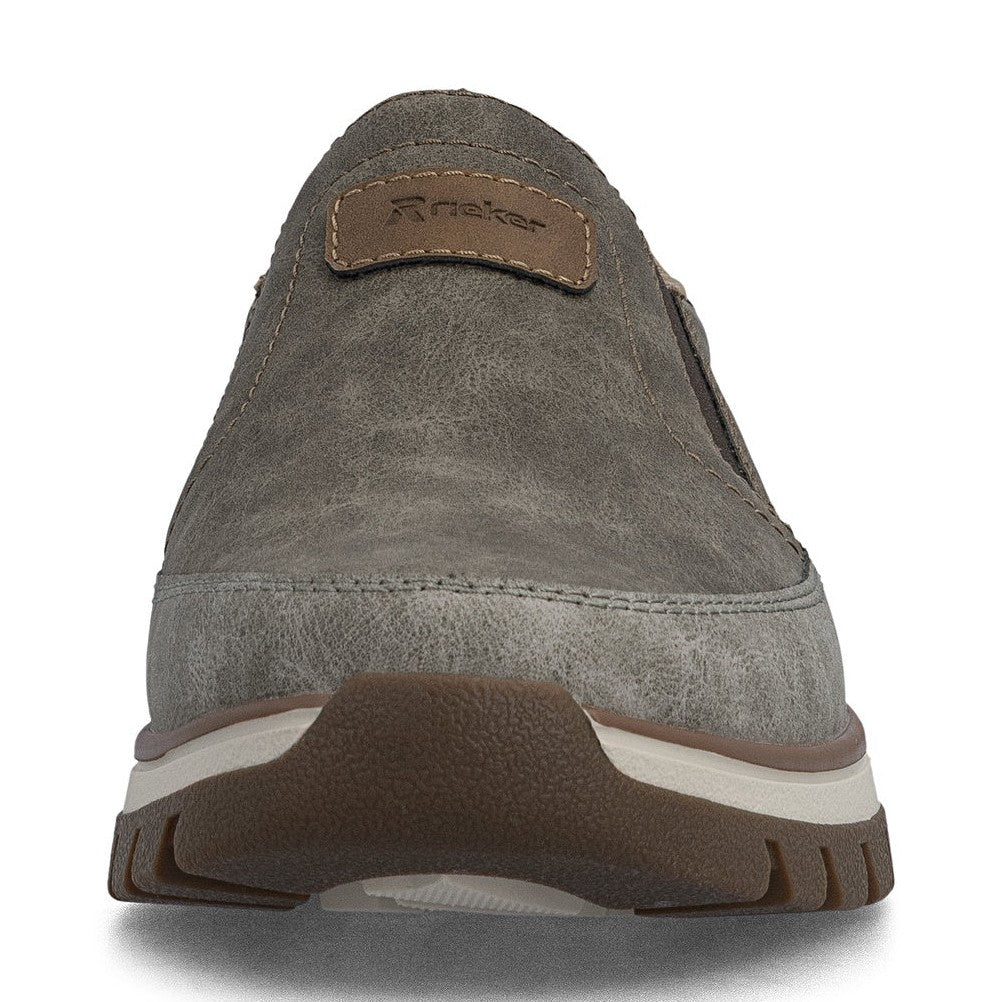 Rieker Mens Casual Slip On Shoe BROWN B9350-25