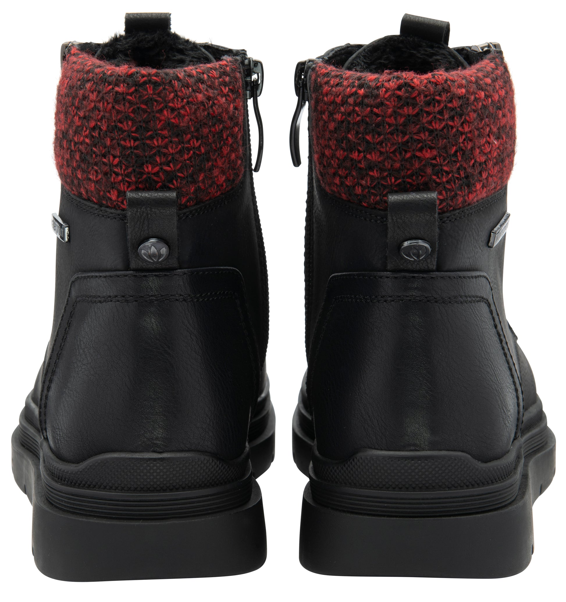 Lotus Boot Saundra Waterproof Hiker style Ankle Boot ULB387 BLACK