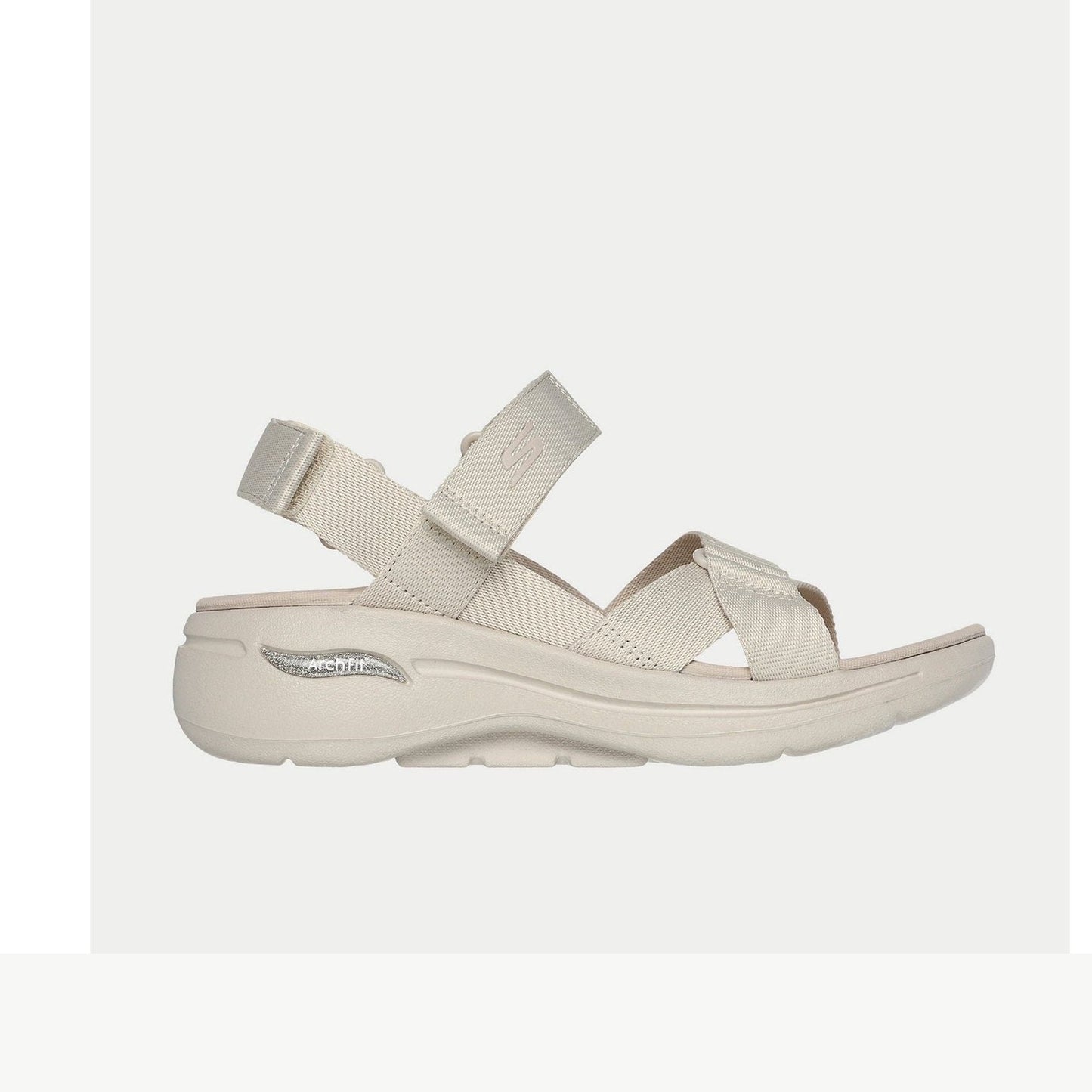 Skechers GO WALK Arch Fit Sandal 140808 NAT NATURAL