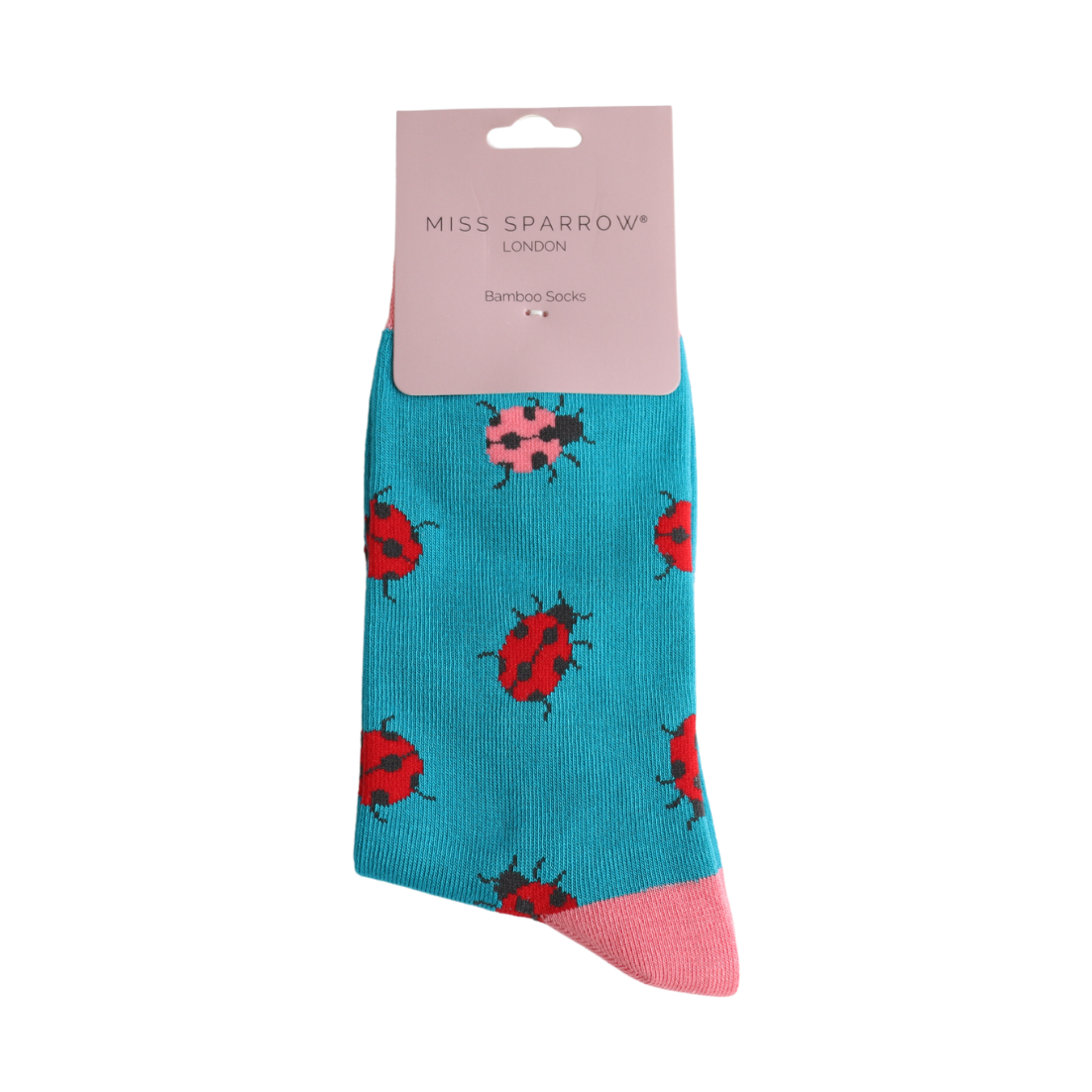 Miss Sparrow Quality Bamboo Socks Ladybug SKS517