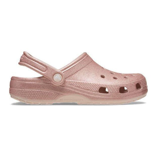 Crocs Youths Classic Glitter Clog QUARTZ 205942-6WV