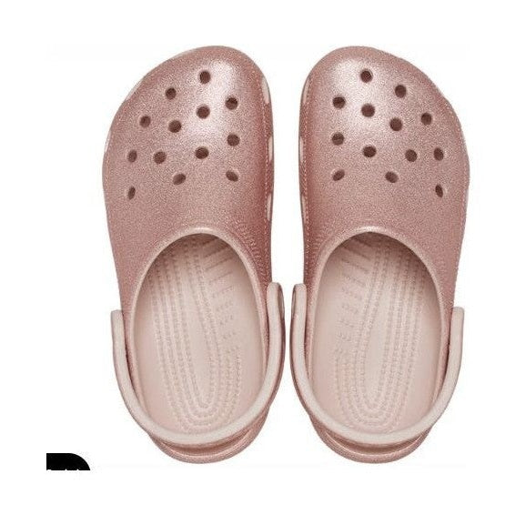 Crocs Youths Classic Glitter Clog QUARTZ 205942-6WV