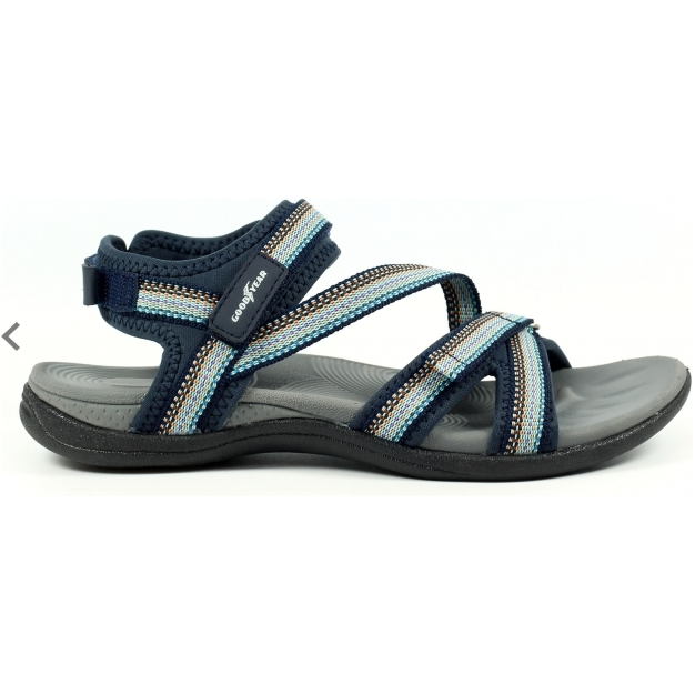 Goodyear Newport BLUE Sports Walking Sandal .