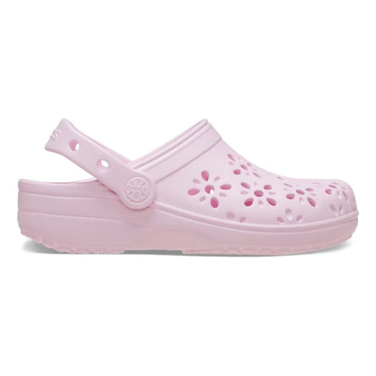 Crocs Floral Cut out Clog 210943 LIGHT PINK 210943 6ZW