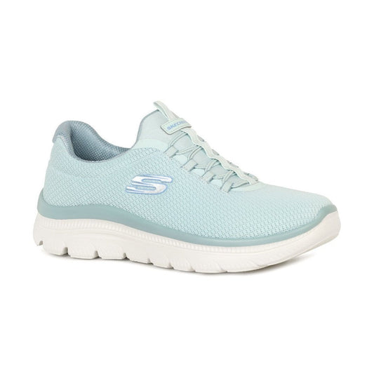 Skechers 150668 MINT Green Summits Plus Slip On Trainer 150668MNT