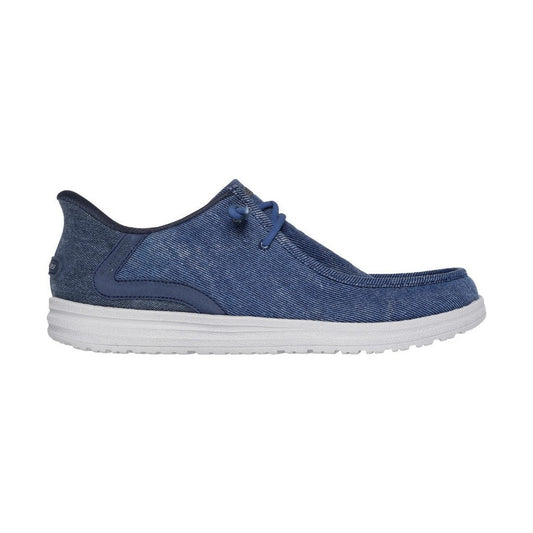 Skechers Men's Slip-Ins Casual Canvas Shoe 210959DEN DENIM BLUE