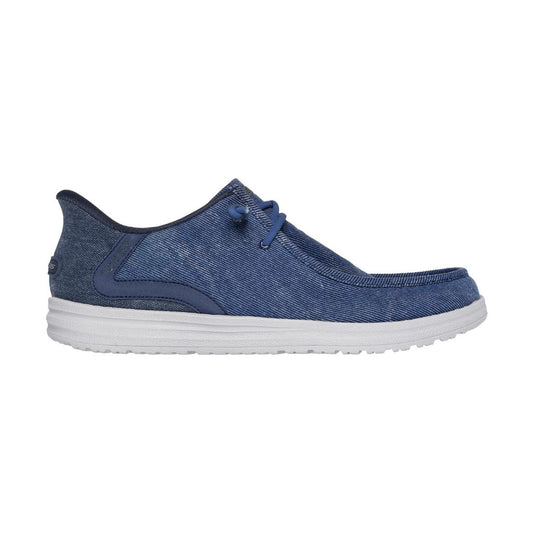 Skechers Men's Slip-Ins Casual Canvas Shoe 210959DEN DENIM BLUE