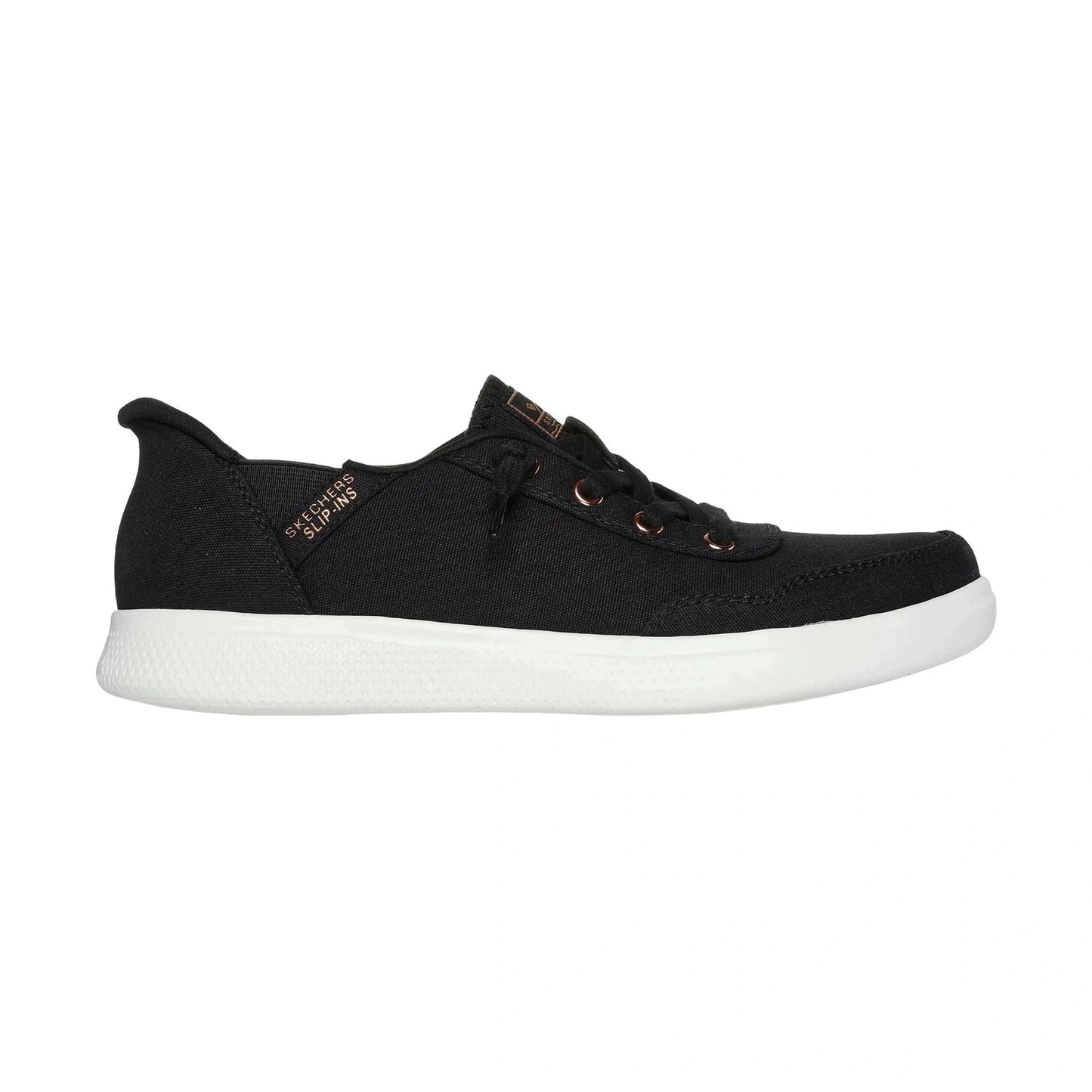 Skechers Slip Ins 114815 BLACK Bobs Slip On Shoe 114815BLK