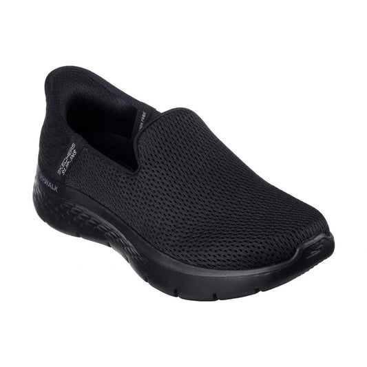 Skechers Slip-Ins 124641 BLACK Slip On Trainer 124641bbk