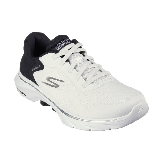 Skechers Trainer 125215 wbk WHITE BLUE GO WALK 7™ - Cosmic Waves