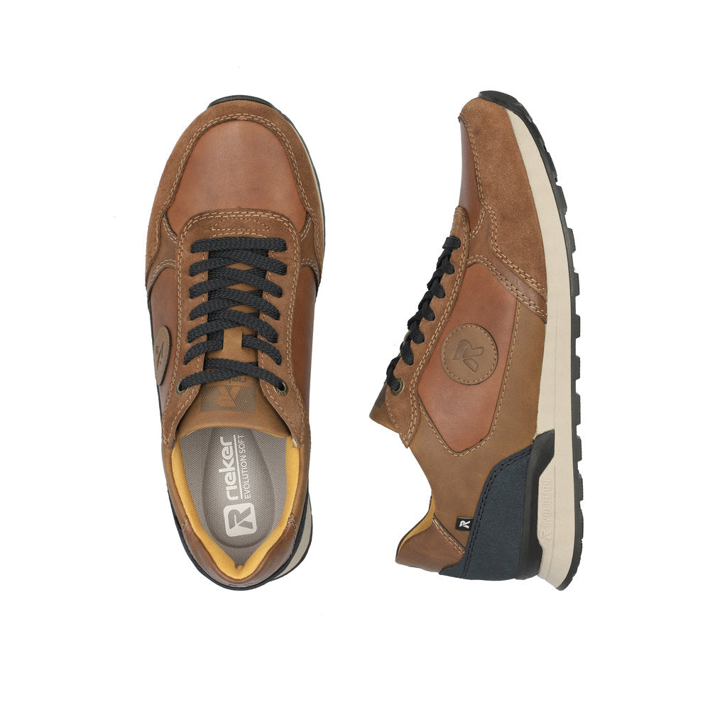 Rieker Men's R'evolution Trainer U0305 BROWN U0305-24