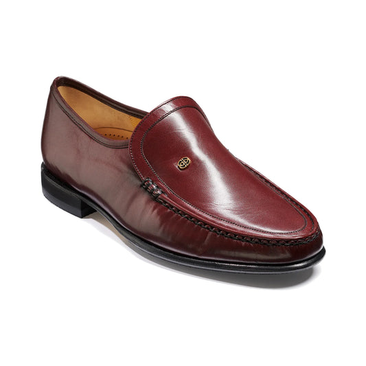 Barker Valencia BURGUNDY Calf leather Moccasin