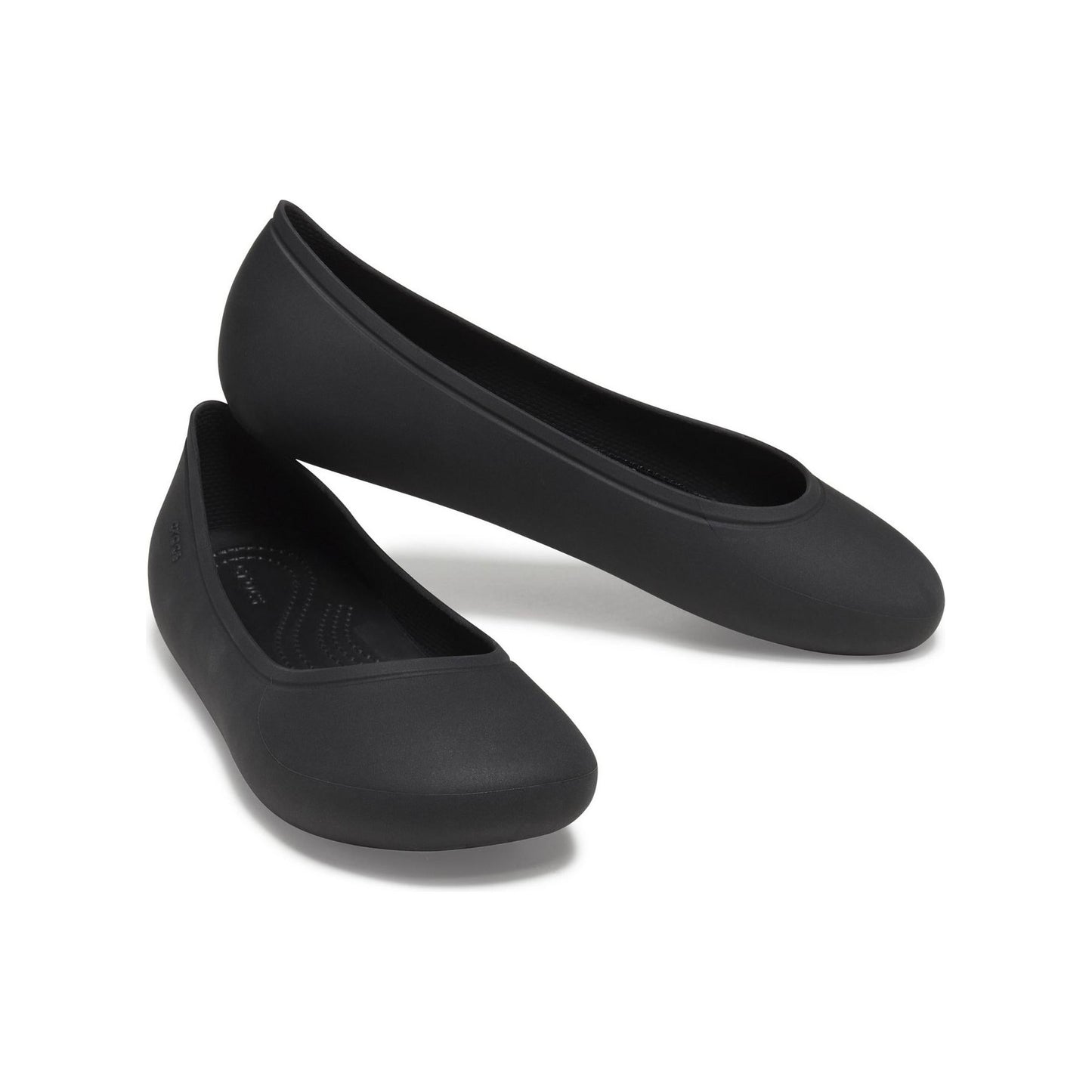 Crocs Brooklyn BLACK Flat Shoe 209384-001