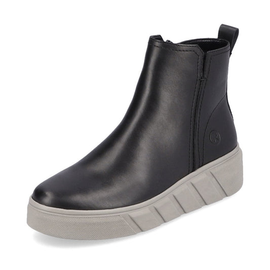 Rieker R'evolution Ankle Boot Zip W0562-00 BLACK