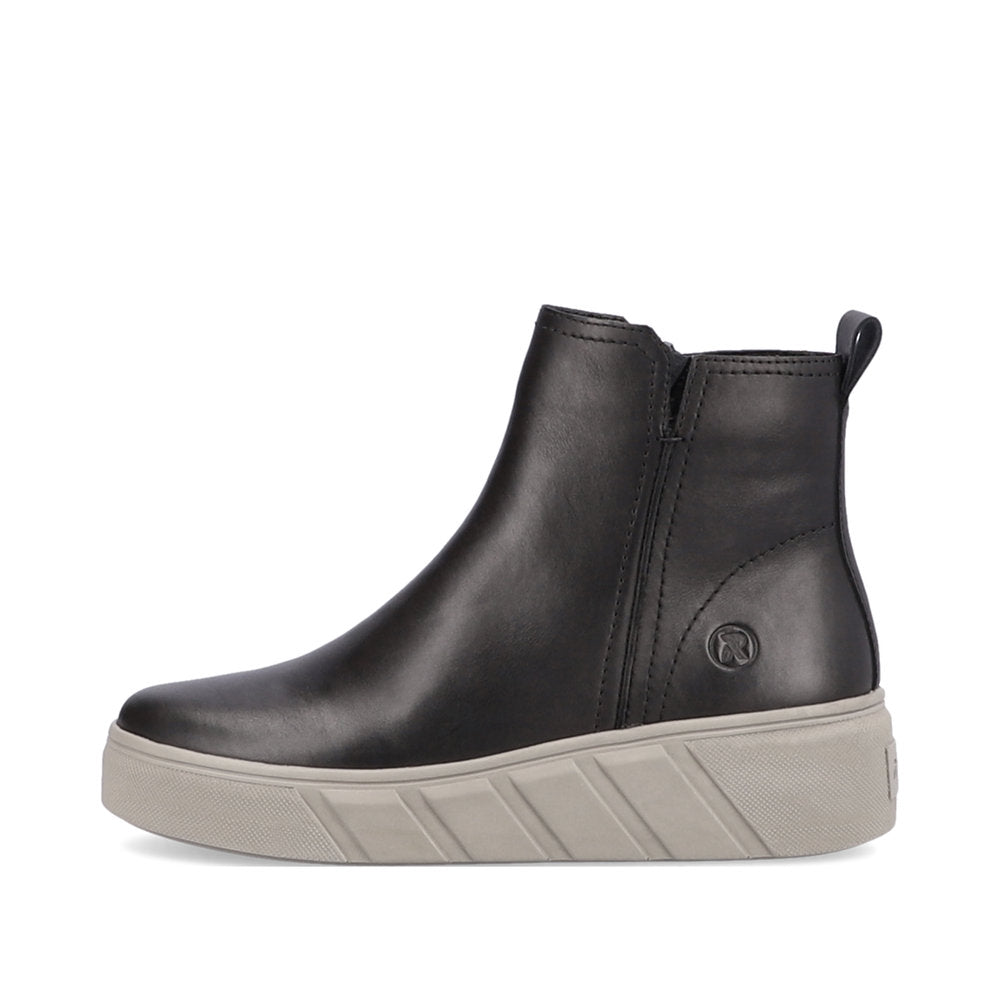 Rieker R'evolution Ankle Boot Zip W0562-00 BLACK
