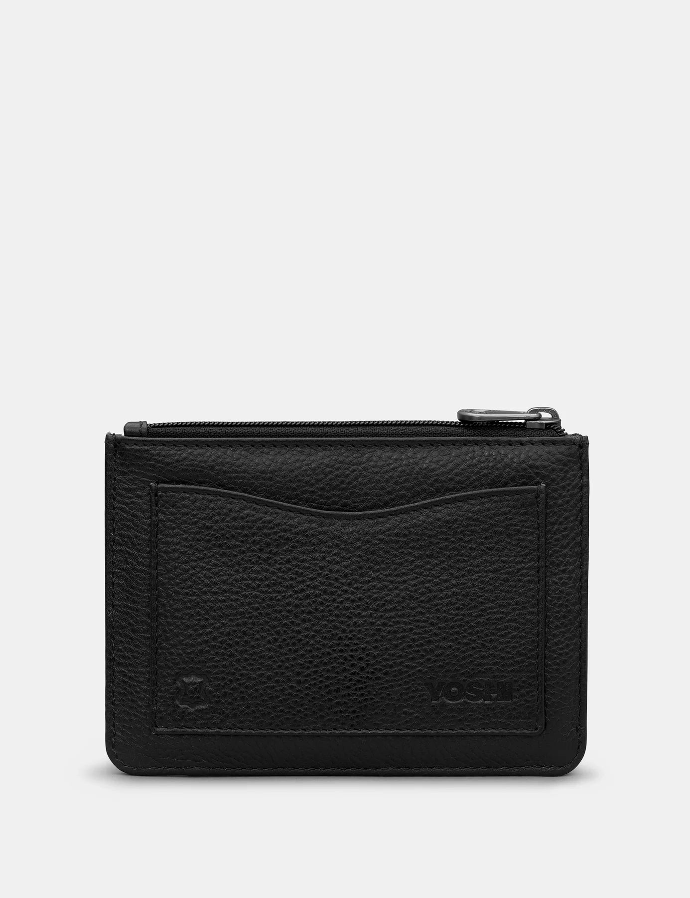 Yoshi Highland Cow Zip Top Purse BLACK y1321COW1