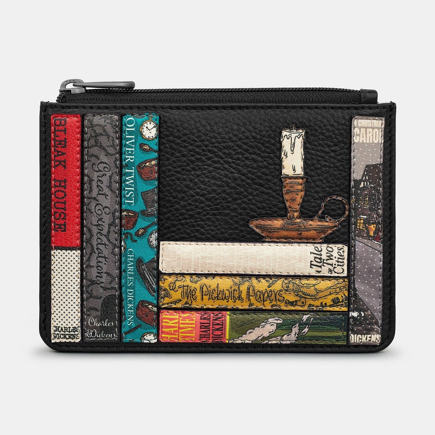 Yoshi Dickens Bookworm Purse BLACK Y1321 LBR CD1