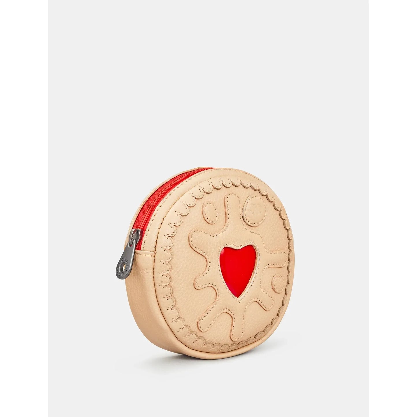 Yoshi Jammie Dodger Leather Purse CREAM Y1323JMD