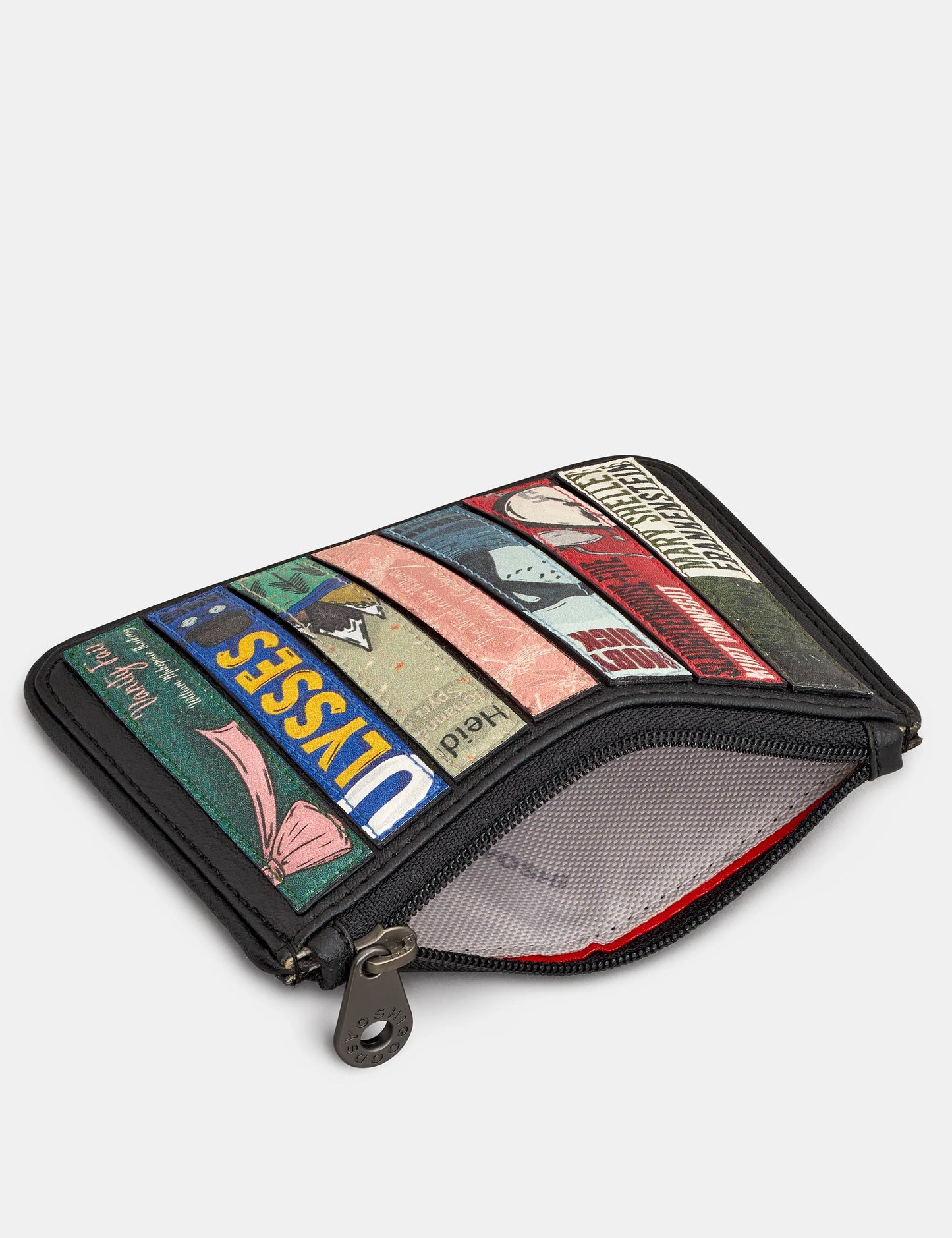 Yoshi Vegan Bookworm Zip Top Purse BLACK Y1723LBRV1