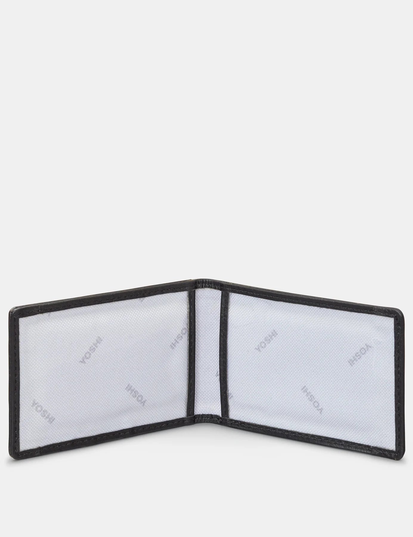 Yoshi Horror Bookworm Travel Pass Holder BLACK Leather Y5318 LBRH1